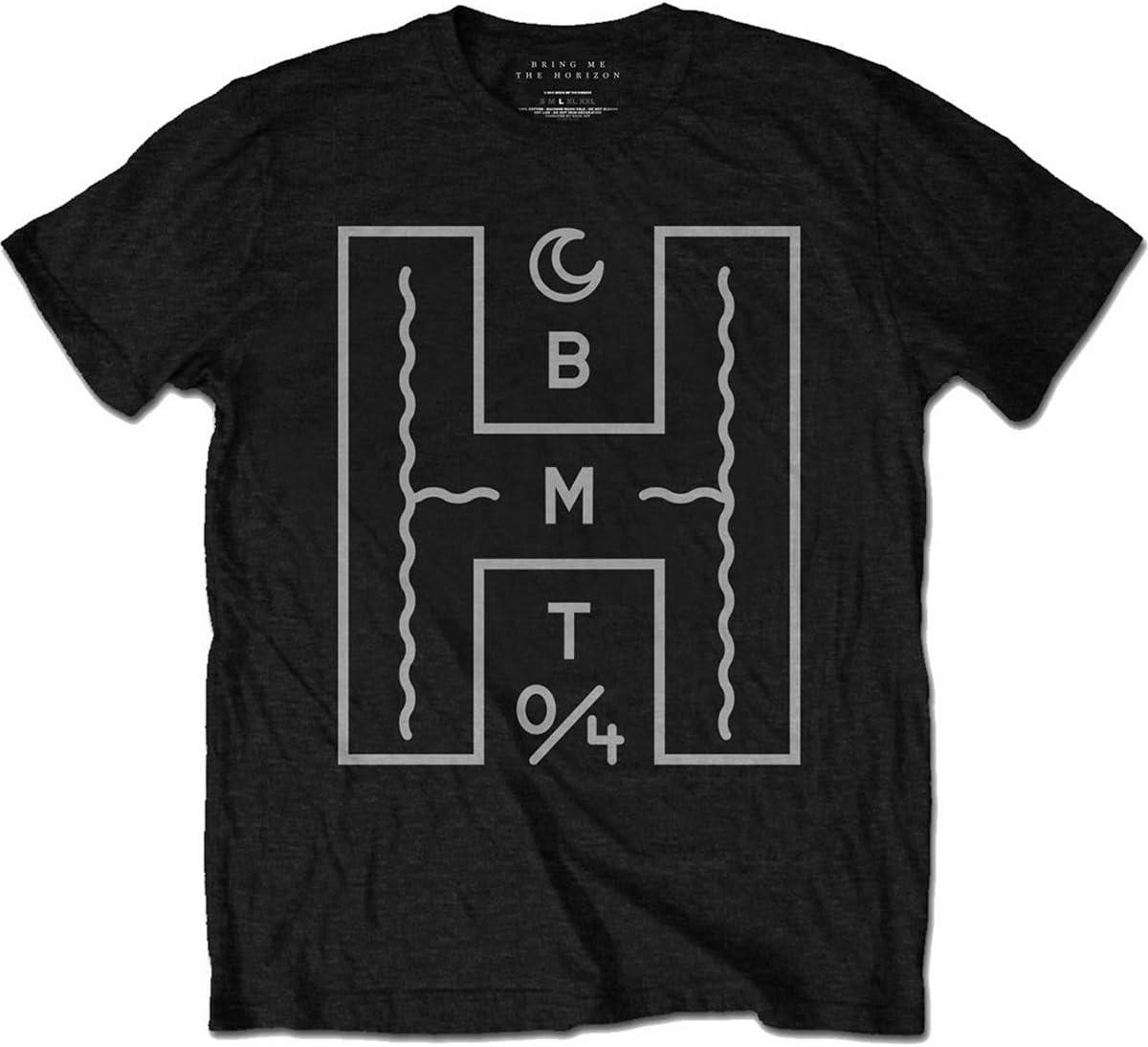 Мужская футболка The H BMTH Черная XXXXXL чёрный