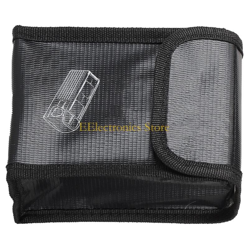 B03C Battery Bag Battery Portable Carrying Case Safety Storage Heat Resistant