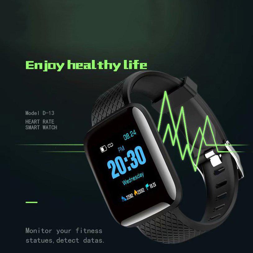 Cimiva D13 Pulsera Inteligente Fitness Tracker Frecuencia Cardíaca Tensiómetro  Smartband IF comprar a buen precio — entrega gratuita, reseñas reales con  fotos — Joom