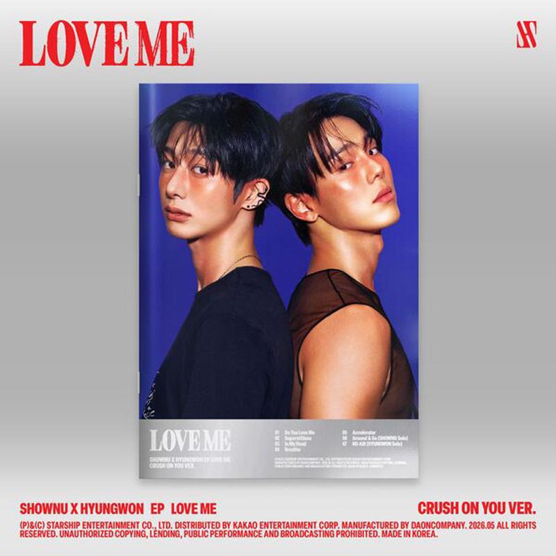 ШОНУ И ХЕНВОН (MONSTA X) – EP [ЛЮБИ МЕНЯ] (Влюбленность в ТЕБЯ версия) 1PCS