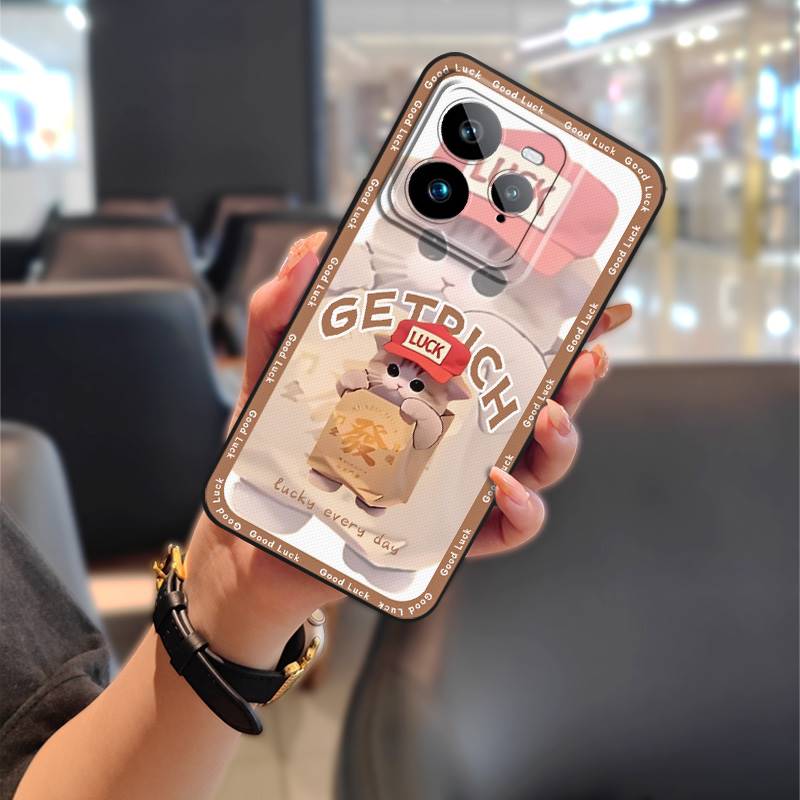 Cartoon Silicone Phone Case For Realme GT7 Pro TPU Shockproof Couple Phone Pouch Anti-dust Full Wrap Soft Case Graffiti