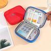 Soft Portable First Aid Medicine Bag Waterproof Durable Drug Storage Pouch Mini Pills Package Container Outdoor