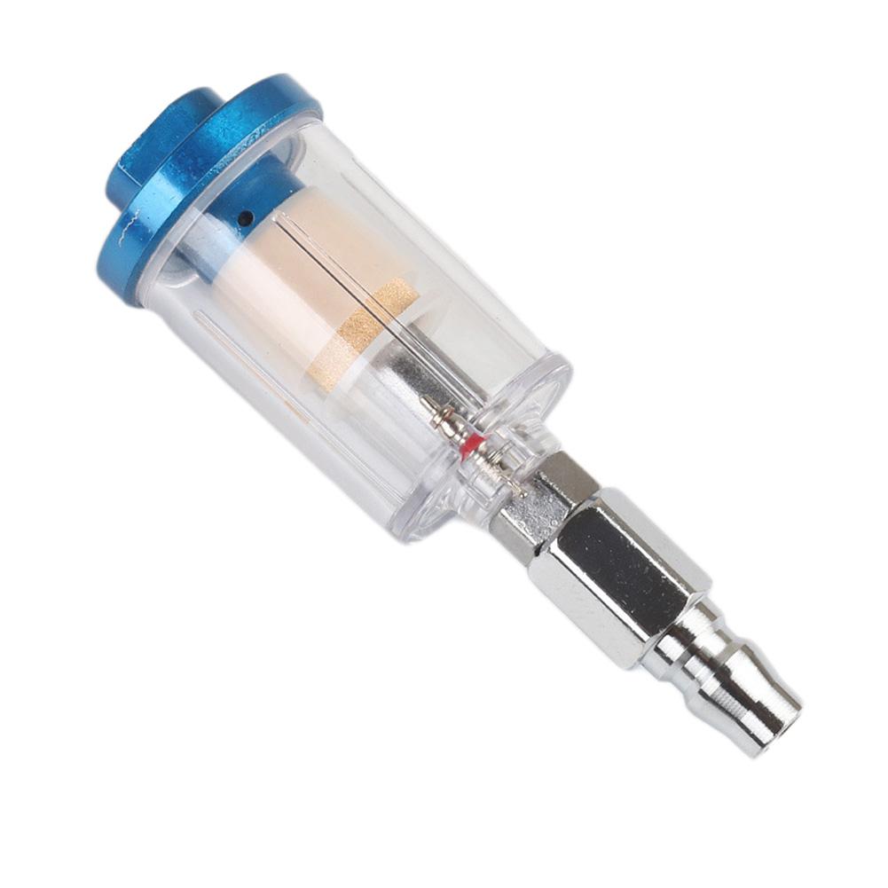 1 Stück Luftregler-Manometer Inline Öl-Wasserabscheider Filter Pneumatische Werkzeuge Für Airbrush Sprüh-Luftregler-Manometer Zubehör