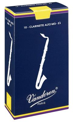 Vandoren Traditional 4 Reeds for Alto Clarinet Hardness (Vandoren)