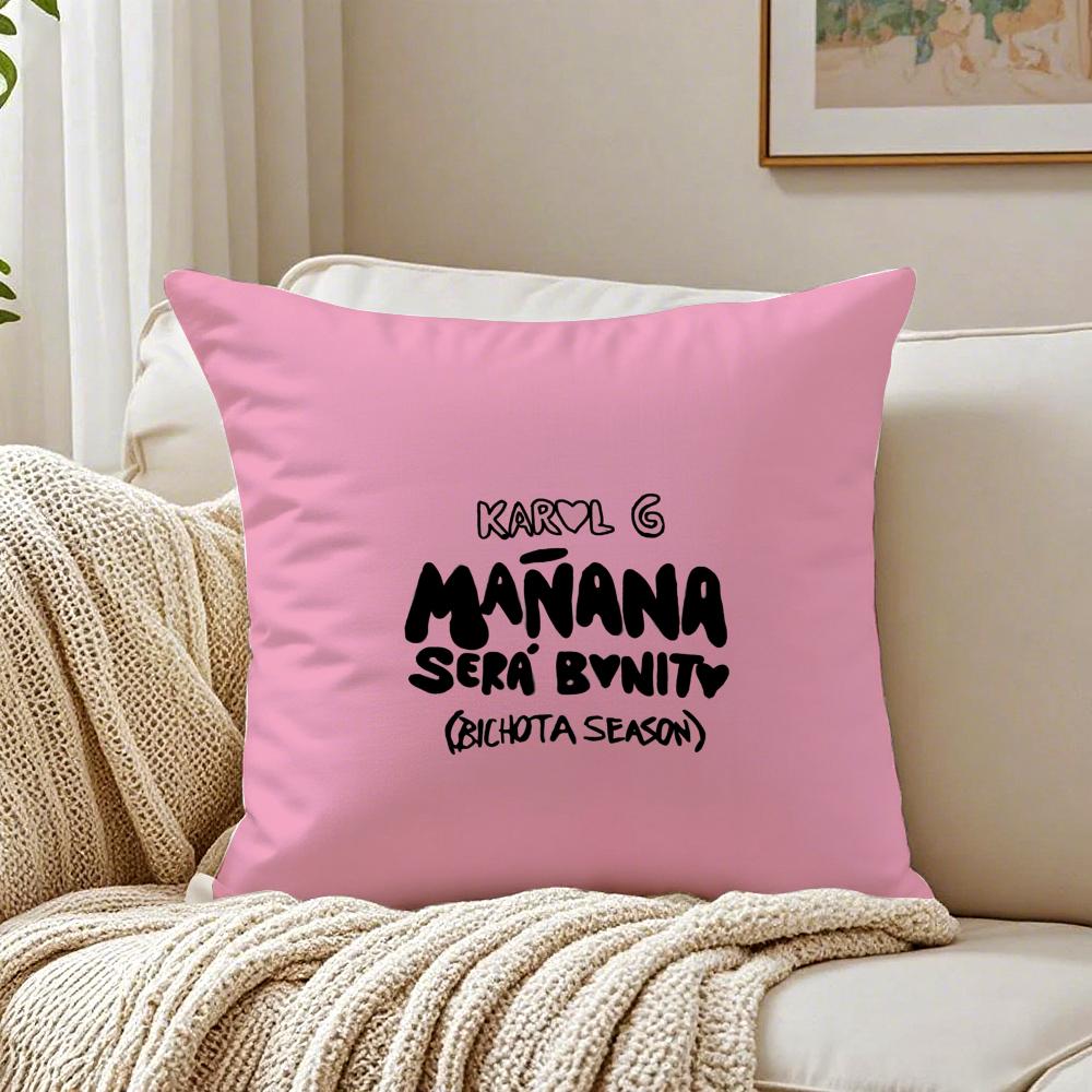 

Reggaeton Colombian Singer KKarol G Cushion Cover Pillowcase Antidustmite living Room Sofa Decor Cushion Room 30X30cm