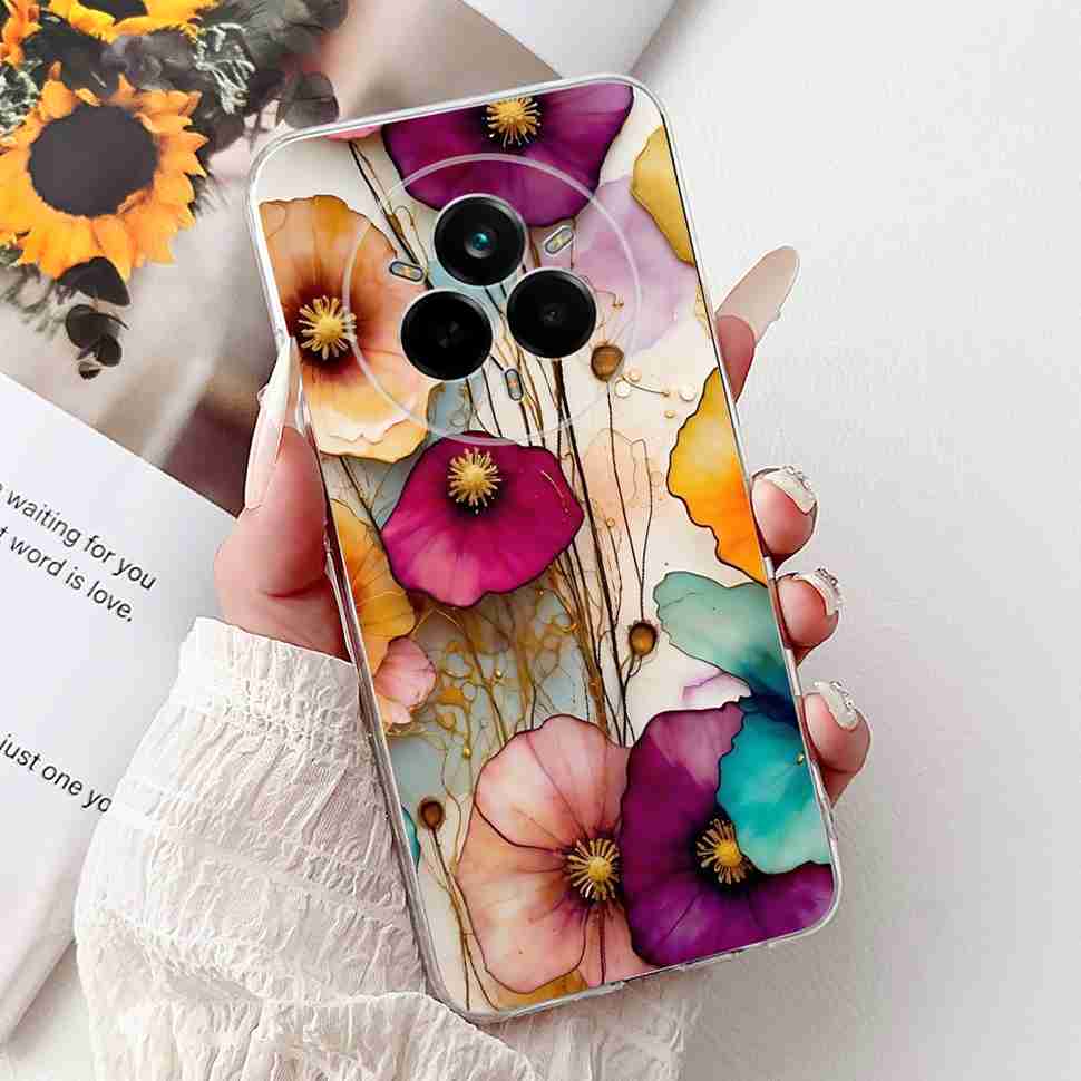 For Realme 14 Pro 5G RMX5056 Case New Fashion Style TPU Soft Silicone Cover For Realme 14Pro+ 14Pro Plus 5G RMX5051 Bumper Shell