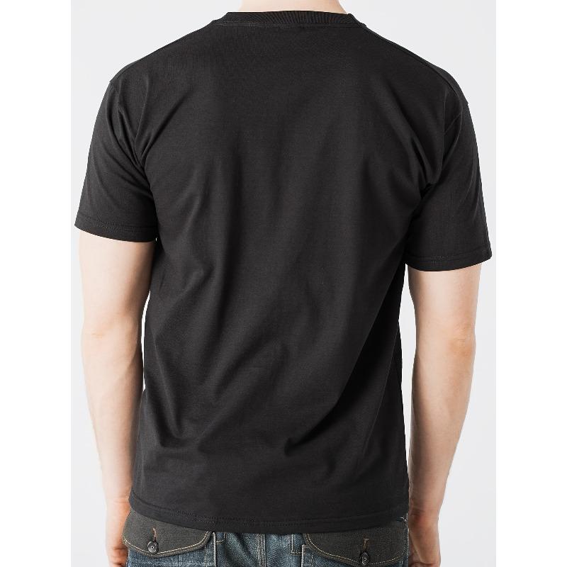 European size Uncle, Man, Myth, Negative Influence, Crew Neck Casual Black T-Shirt, Men'S Fun T-Shirt,Fitness Running Weekend Casual Uncle T-Shirt