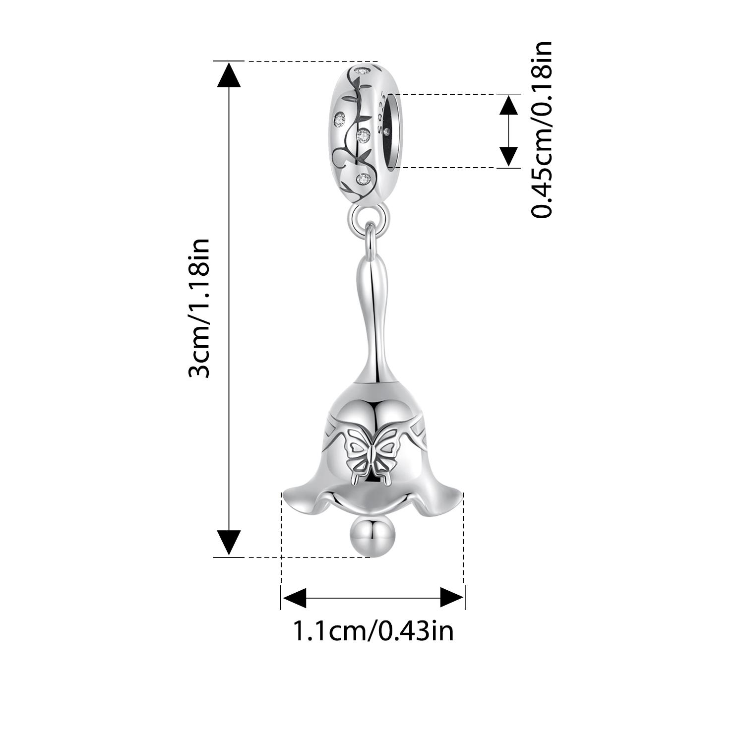

BISAER 925 Silver Dreamlike Fairytale Princess Charm Pumpkin Carriage Bead Fit Women Girl DIY Bracelet Fine Jewelry