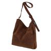 Vintage Corduroy Shoulder Bag With Large Capacity Handbag Casual Underarm Bucket Bags For Travel School And Shopping