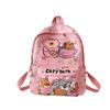 Stylish Capybara Print Backpack for Kids - Elementary & Kindergarten Use
