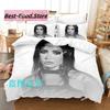 Fashion Demi Lovato Bedding Set Print single Comforter Quilt Bed Cover Duvet Cover Pillow Case 3 Pieces Sets Kids Adult Size CXG