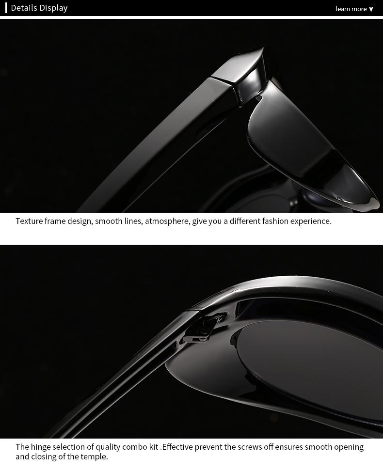 Foreign Trade Cross-Border Modern Cat-Eye Sunglasses European and American Street Photography Ins Popular Model Square Sunglasses for Women