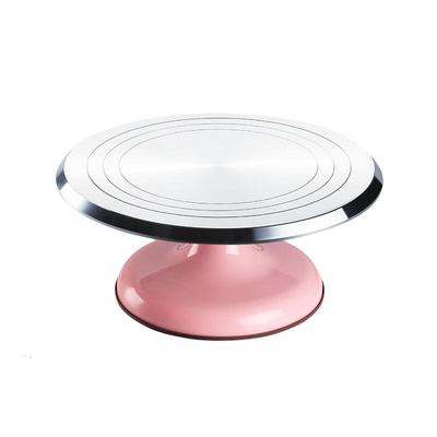 ZISIZ Aluminum Alloy Cake Decorating Turntable