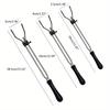 1Pc Crucible Tongs Gold Melting Furnace Holder Clamp Jewelry Jewellers Making Tool for Non-Ferrous Metal Gold Silver