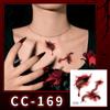 Nuovi Tatuaggi Impermeabili di Halloween Horror Cicatrice Faccia - Adesivi Trucco Opachi per Feste Festival