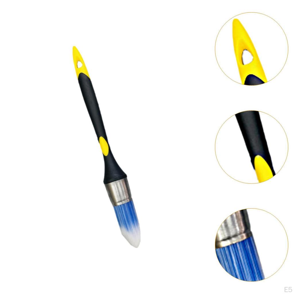 Kenar için Boya Fırçası Konik Sanat El Sanatları Malzemeleri, Leke Uygulayıcıları, Sivri Detay Fırçası, Kenar