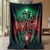 Portugal-Themen-Decke Weiche Flanelldecke Plüsch-Überwurf Gemütliche Sofa-Bett-Decke für Heimdekoration