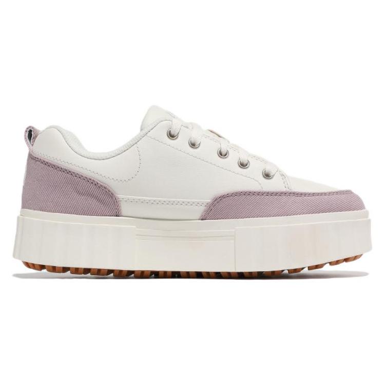 FILA Sand Blast Row Leather Low top Sports Casual Shoes Women's White Pink Korean Style 1TM01563E_151