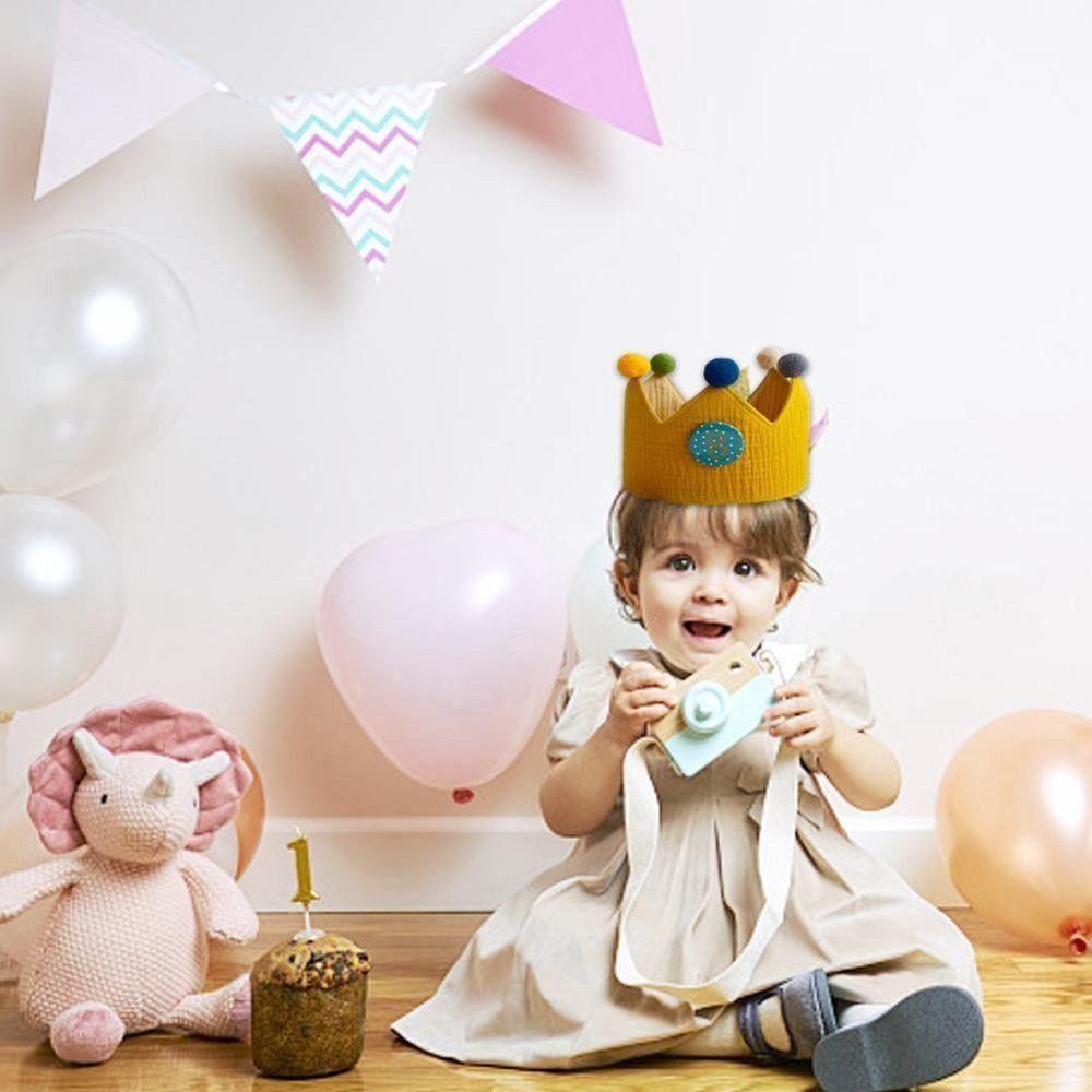 Multicolor Birthday Party Crown Replacement Number Birthday Celebration Hat  Birthday Party