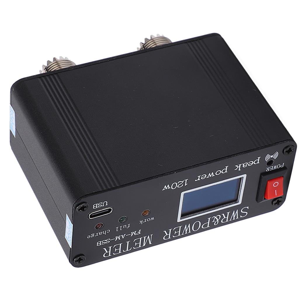 Shortwave Power Standing Wavemeter SWR and Power Meter Standing Wavemeter Aluminum Alloy