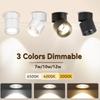 Foldable Led Down Light Adjustable Angle Ceiling Spot Light Minimalist Led Spotlight  Livingroom