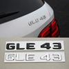 Car Trunk Letters Logo Emblem Badge Decals Sticker For Mercedes Benz AMG GLE Class GLE43 GLE53 GLE63 W166 V167 Auto Accessories
