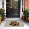 Custom Posts Malones American Popular Rapper  Front Door Floor Entrance Mat Indoor  Bath Kitchen Doormat Garage Carpet Rug