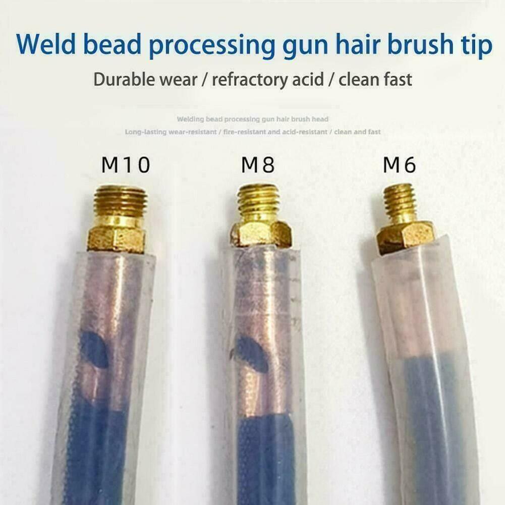 3pcs  Pickling Brush  WIG MIG Carbon Fiber M6 M8 M10  Cleaning