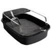 Splash Prevent Cats Litter Box With Deeply Wall Reduce Mess And Tipping Easy Maintenances Cats Litter Tray Home Use