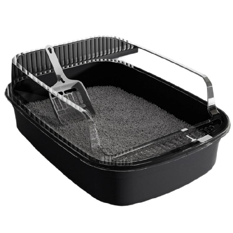 Splash Prevent Cats Litter Box With Deeply Wall Reduce Mess And Tipping Easy Maintenances Cats Litter Tray Home Use