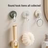 JINGRUIXIANG Suction Cup Towel Hooks (5-Pack)