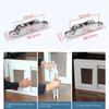 Sliding Door Window Roller Long Service Life Silent Double Wheel Pulley for Wardrobe Patio Balcony Home Furniture Repair Parts