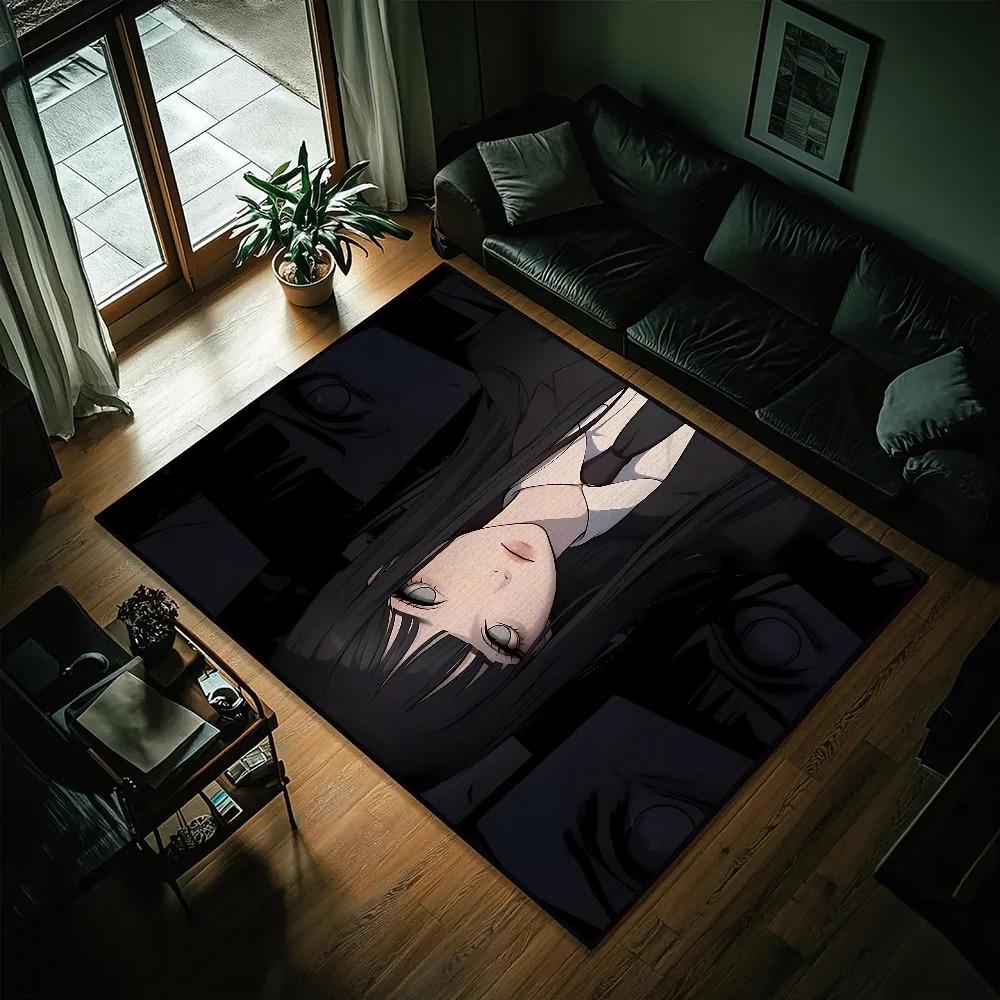 Kawaii Girls HYUGA HINATA Small Bedside Kitchen Bath Living Home House Bedroom Floor Mat Doormat Large Carpet Rug Decoration