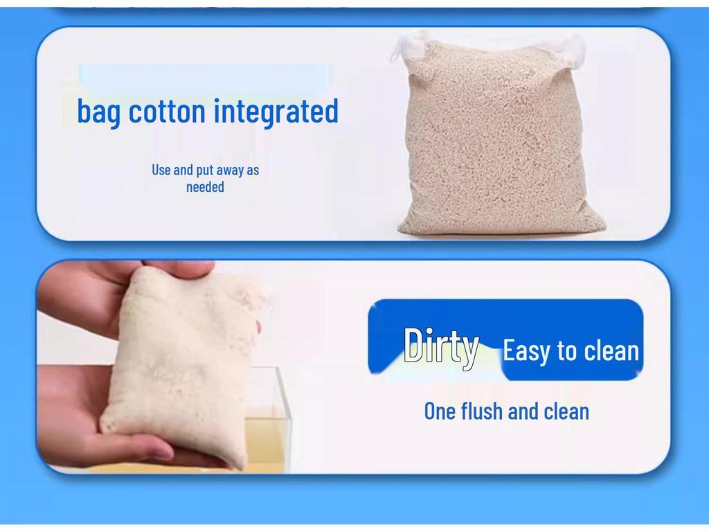 Protein Cotton Water Purifier Balls for Aquarium: Remove Yellow Water & Odors