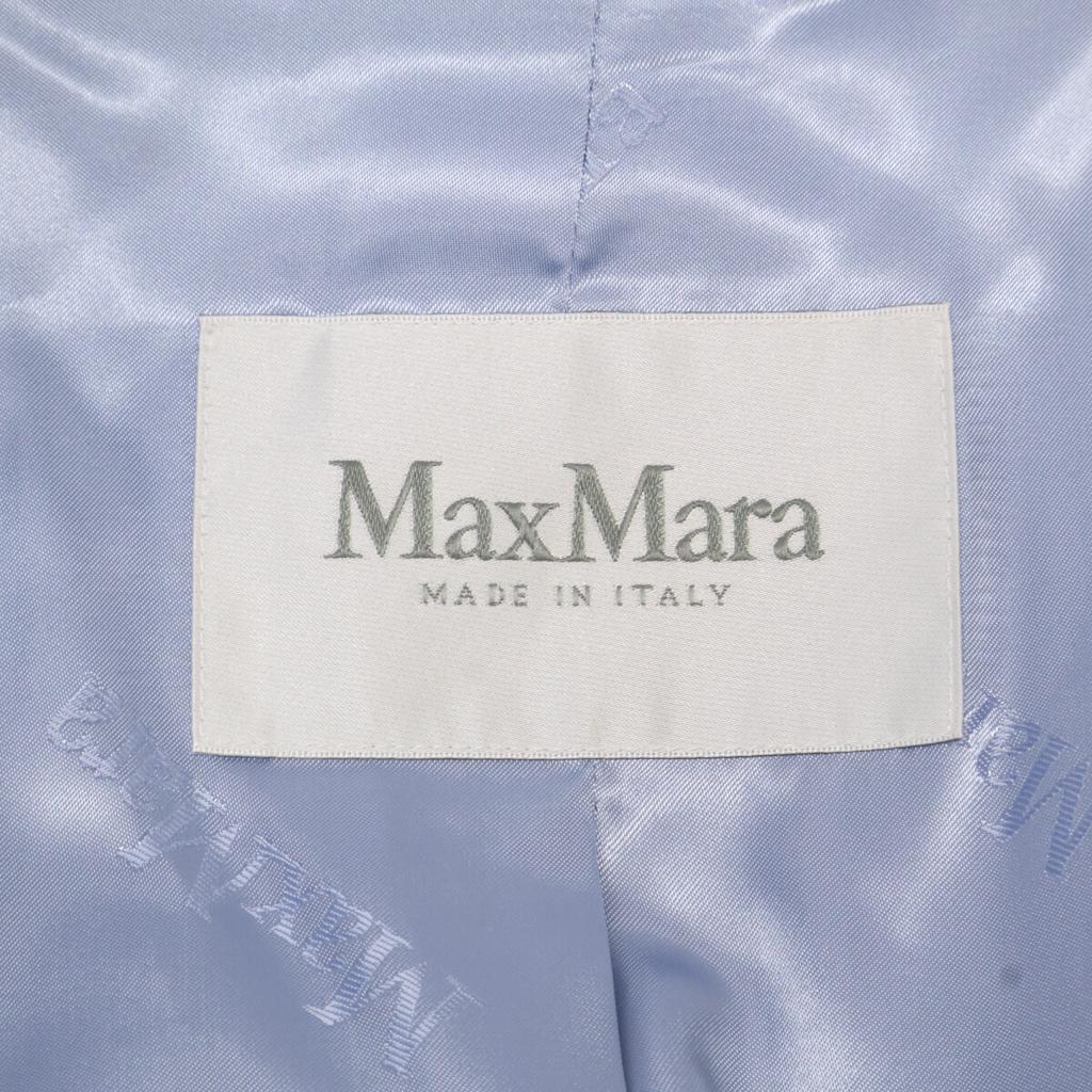Max Mara [Excellent Condition/Domestically Authorized] 2310110331 TEDGIRL Teddy Bear Long Coat XS blueUsed