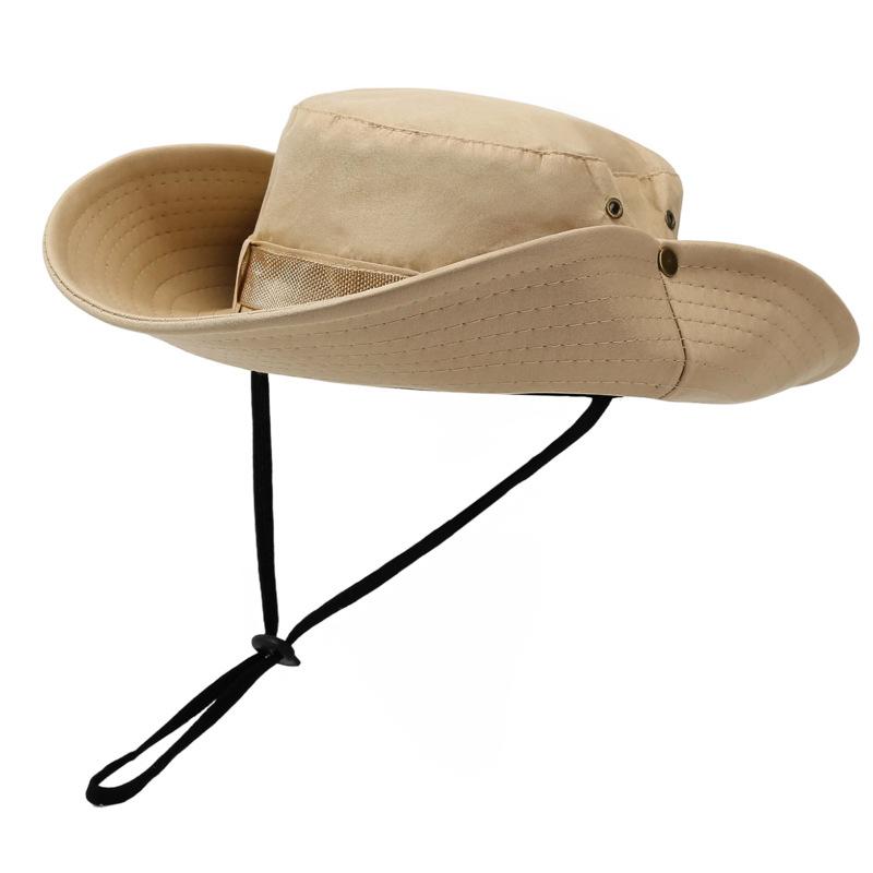 Sunscreen hat men's summer sun hat outdoor climbing sun new breathable bucket hat fishing hat women