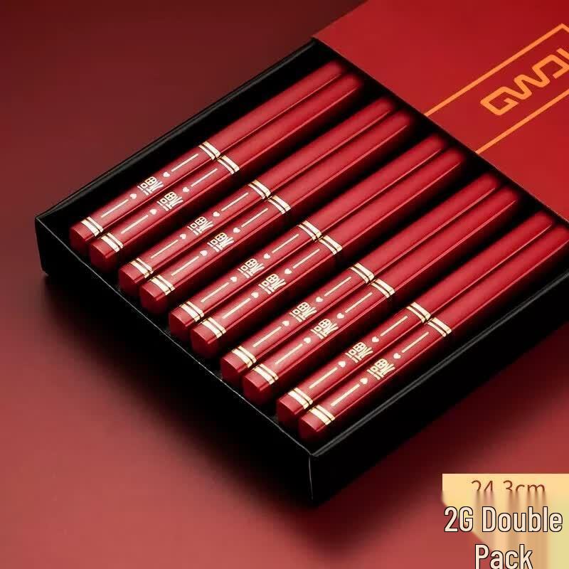 HANDUNYOU Alloy Non-slip Chopsticks