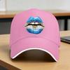Spring Argentina Flag Lips Baseball Cap  Outdoor Gym Fashion Custom DIY Sun Hip Hop Hats Women Unisex High Quality Snapback Cap