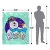 Frosty The Snowman Headshot Blanket