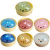 Stress Giant Dumpling Squishies Bun Toy, Slow Rising Glitter Dumpling Stress Ball, Stress Relief Fidget Toy for Home Office toys