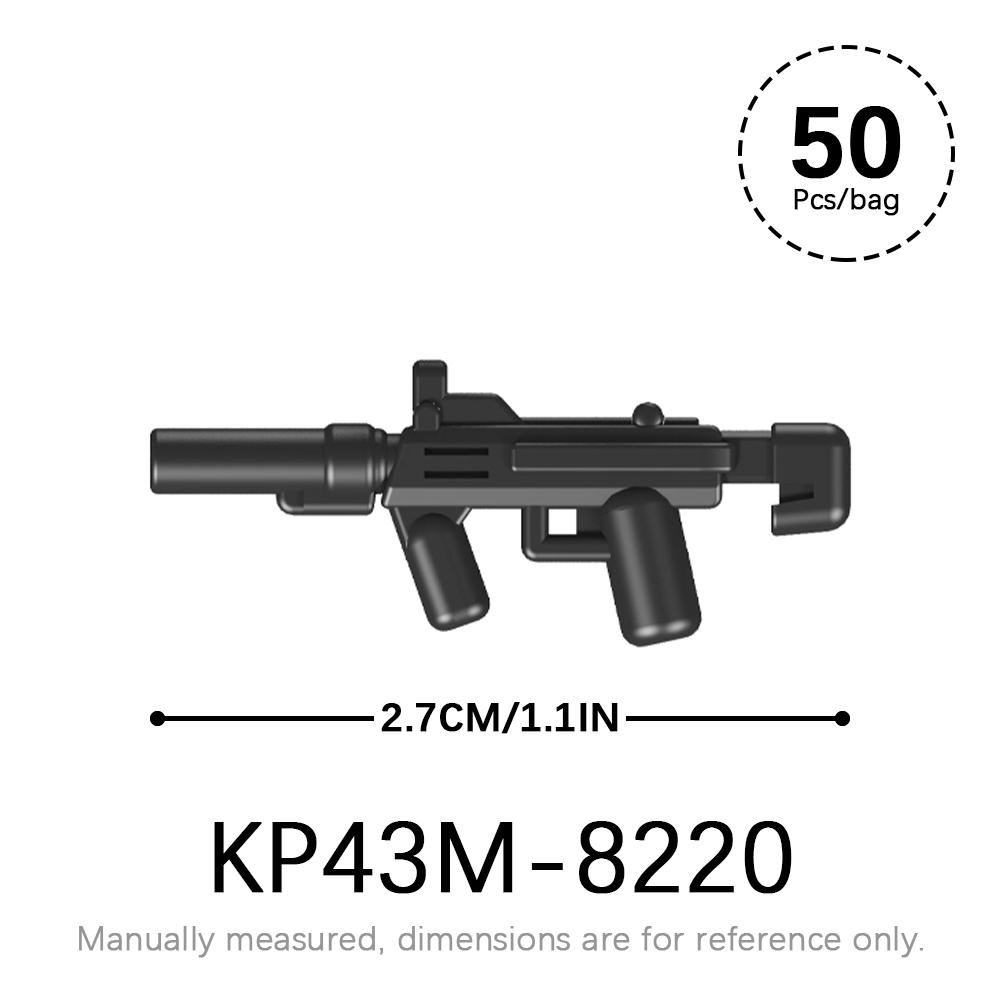 50pcs/lot Military Weapons Set SWAT WW2 Action Figures Parts MOC Bricks Star WW2 Corps Gun Accessories Building Blocks Kids Toys