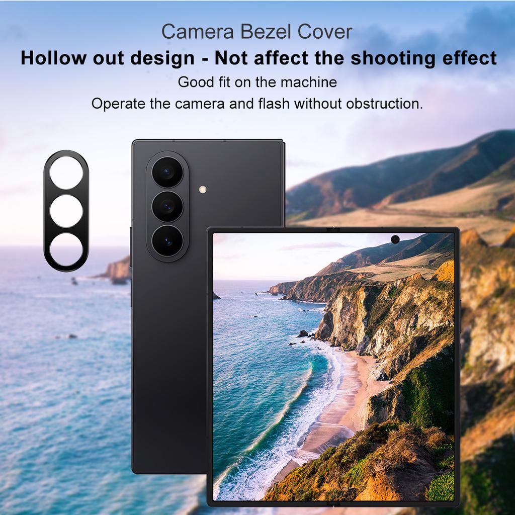 For Samsung Galaxy Z Fold 7 5G Glass Lens Film IMAK Camera Styling Premium Camera Protector