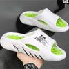 Summer Men's Slippers Comfortable Massage Slippers Outdoor Casual Beach Shoes for Men Flip-Flops Big Size48 EVA Soft Sole Slides