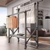 Adjustable Floor-Standing Clothes Drying Rack for Indoor/Outdoor Use