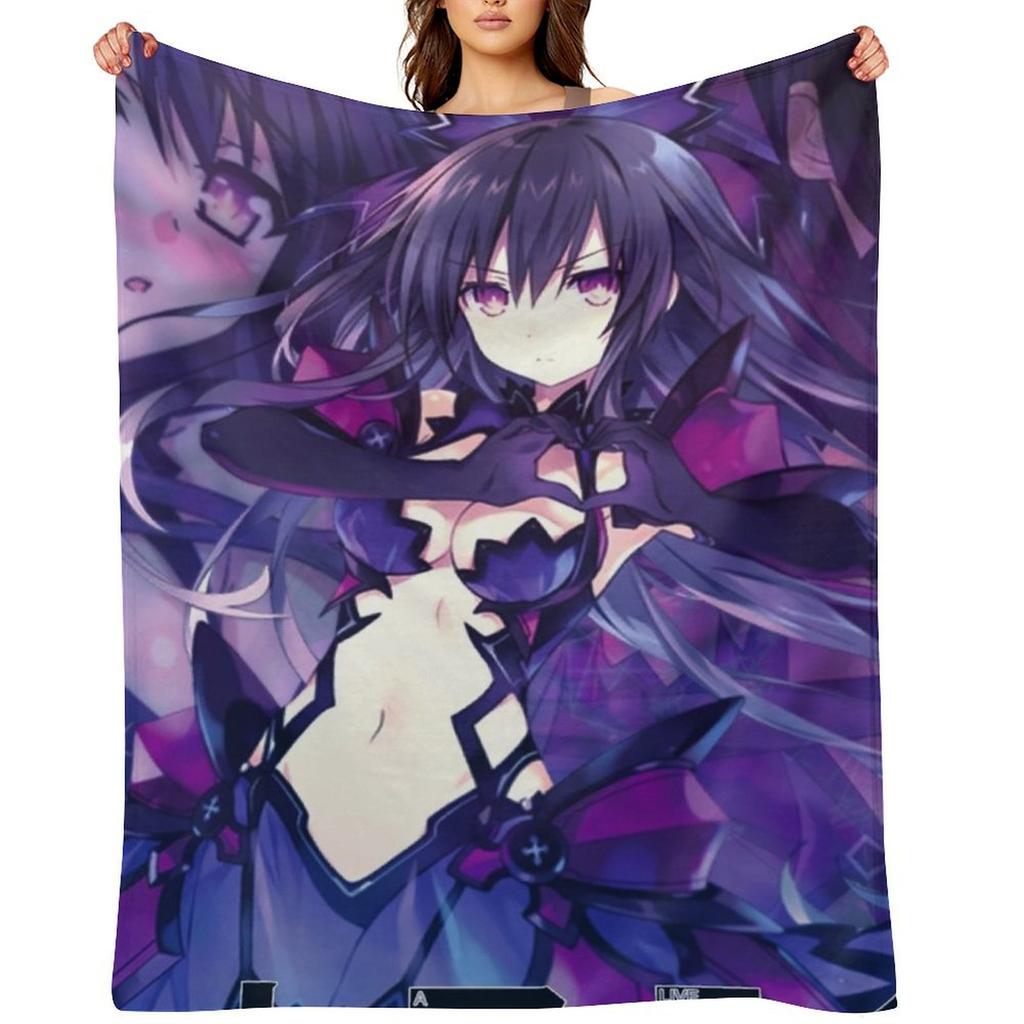Date A Live Reverse Tohka Throw Blanket Bed Linens For Sofa Thin Thin Baby Blankets