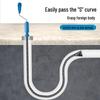 Sewer and Toilet Unclogging Tool - Kitchen and Bathroom Pipe Dredger for Blockages