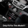 Decorazione Cornice Pannello Pulsanti Controllo CD Climatizzatore Consolle Auto Per Mercedes Benz Classe E W212 2009-2011 Colore Fibra di Carbonio