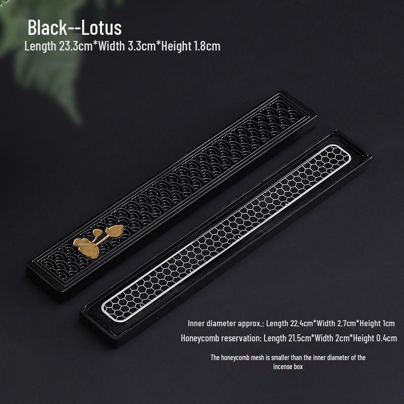 Zinc Alloy Sandalwood Incense Holder: Creative Fireproof Box for Indoor Use