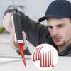 Caulking Nozzle Plastic Caulk Nozzle Applicator Extension Tool Replacement Door Window Long Caulking Nozzle for Kitchen Bathroom