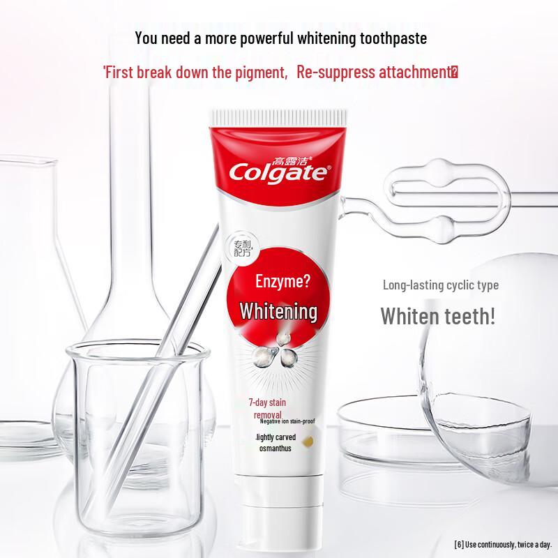 Colgate Enzyme Whitening Toothpaste Twin Pack